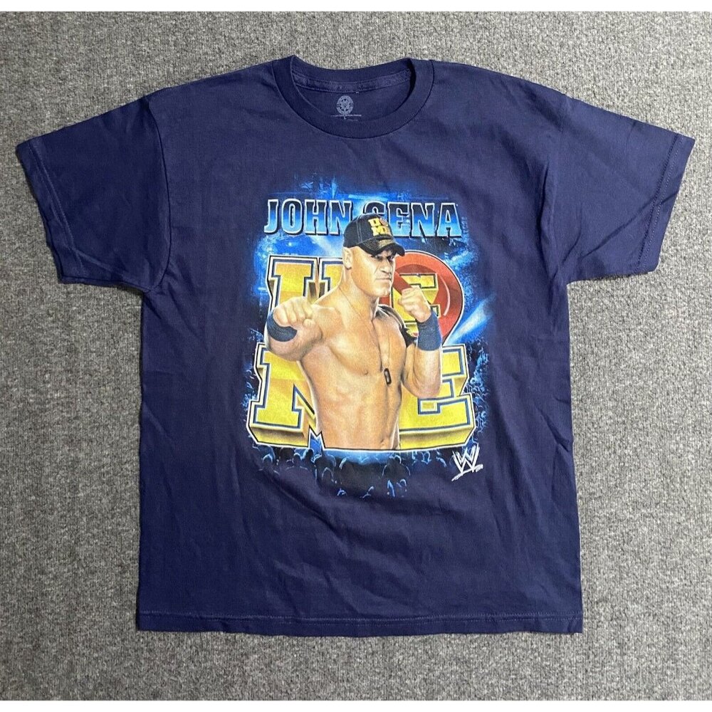 WWE John Cena Blue Kids Tshirt Size L